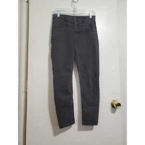 Bethany Mota Black Denim High Rise Cropped Jegging Size 4